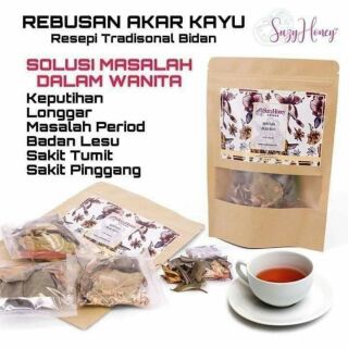 REBUSAN AKAR KAYU  AIR AKAR KAYU  UBAT PERIUK JAMU REBUS 