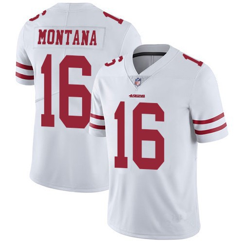 San Francisco 49ers Joe Montana Autographed White Jersey JSA Stock #208999  - Mill Creek Sports