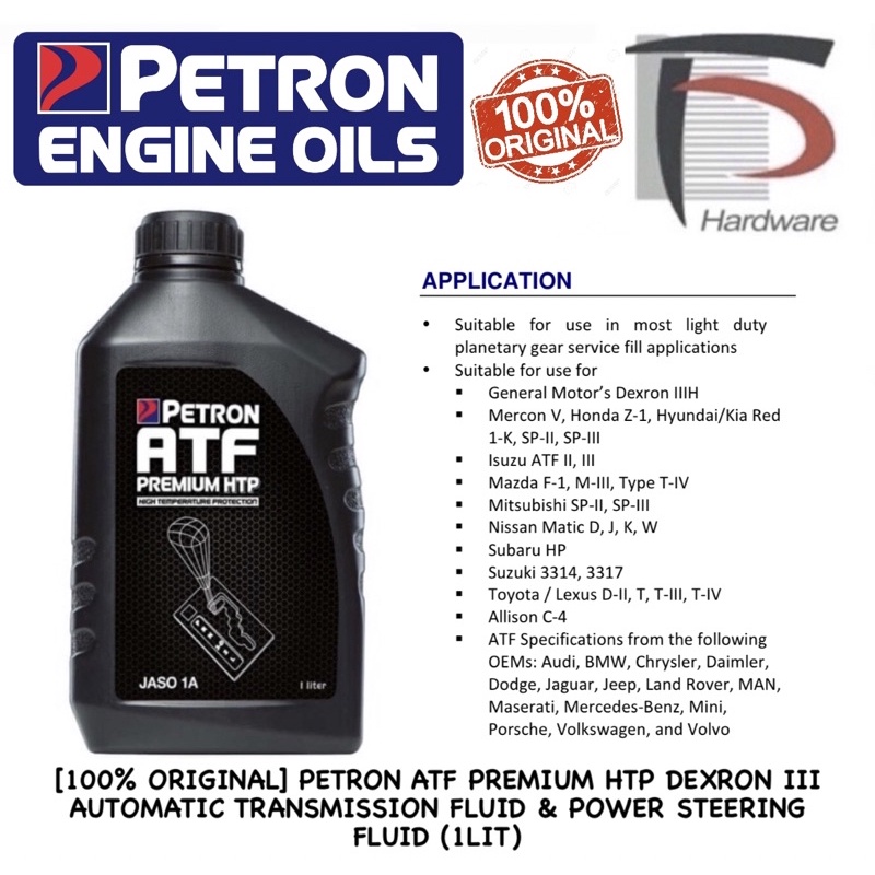 Petron Ghtp Gear Oil Sae 75w 90 Petron