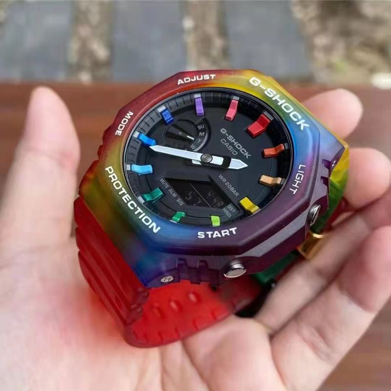 g shock tmj rainbow