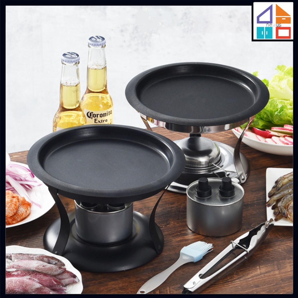 Stainless steel grill pan Korean nonstick Shopee Malaysia