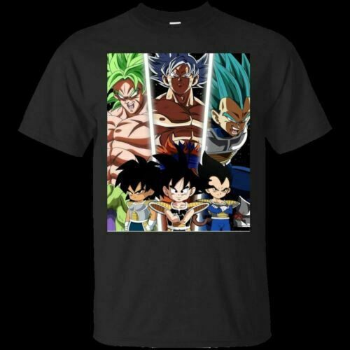 Dragon Ball Super Broly Vs Goku And Vegeta Anime Japan T Shirt Mens Sportswear Gildan Birthday Gift Shopee Malaysia