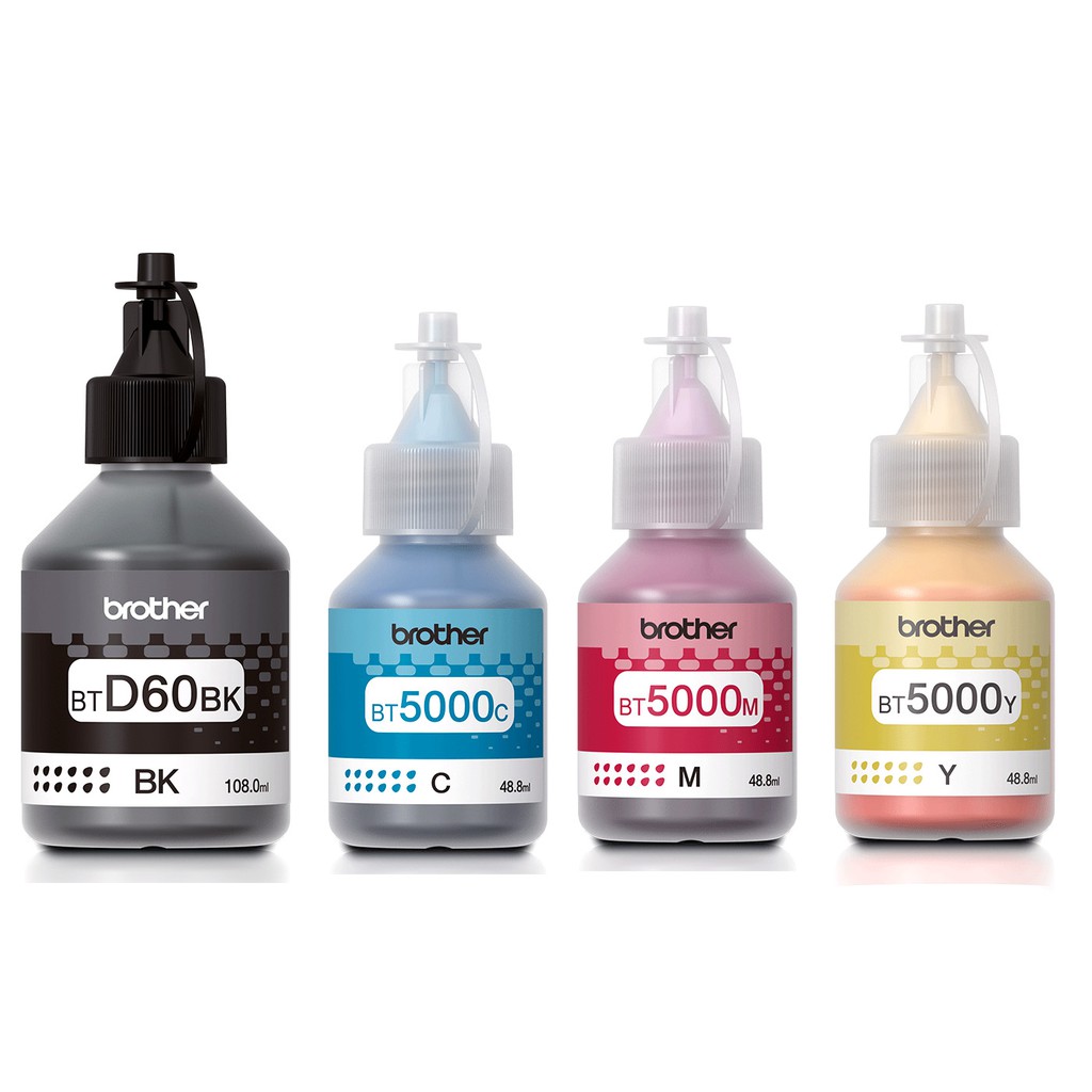 Official Brother High Yield Ink Bottle BTD60BK / BT5000C / BT5000M