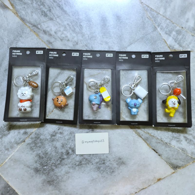 BT21 LINE FRIENDS OFFICIAL MD - MINI FIGURE KEYRING