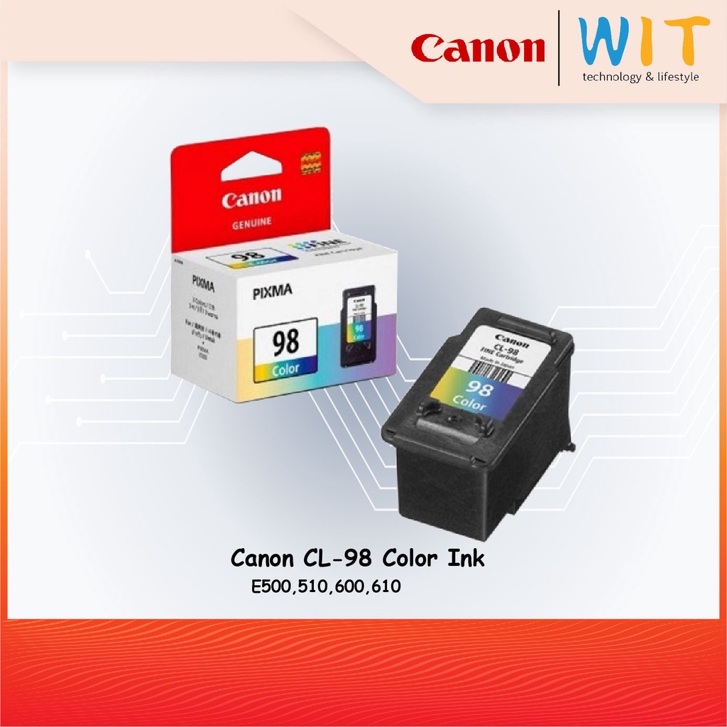 Canon CL-98 Color Ink - E500,510,600,610 (400 page)