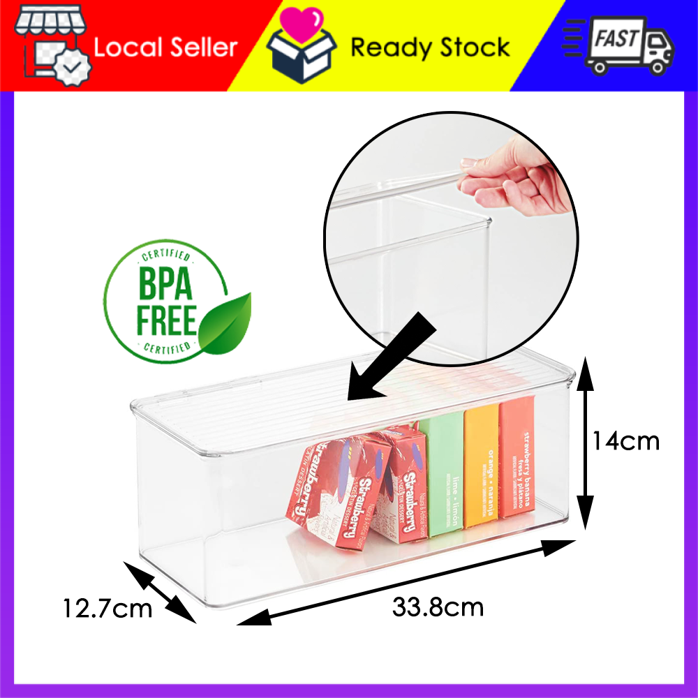 Multipurpose Kitchen Storage Plastic Box Transparent Food Cover