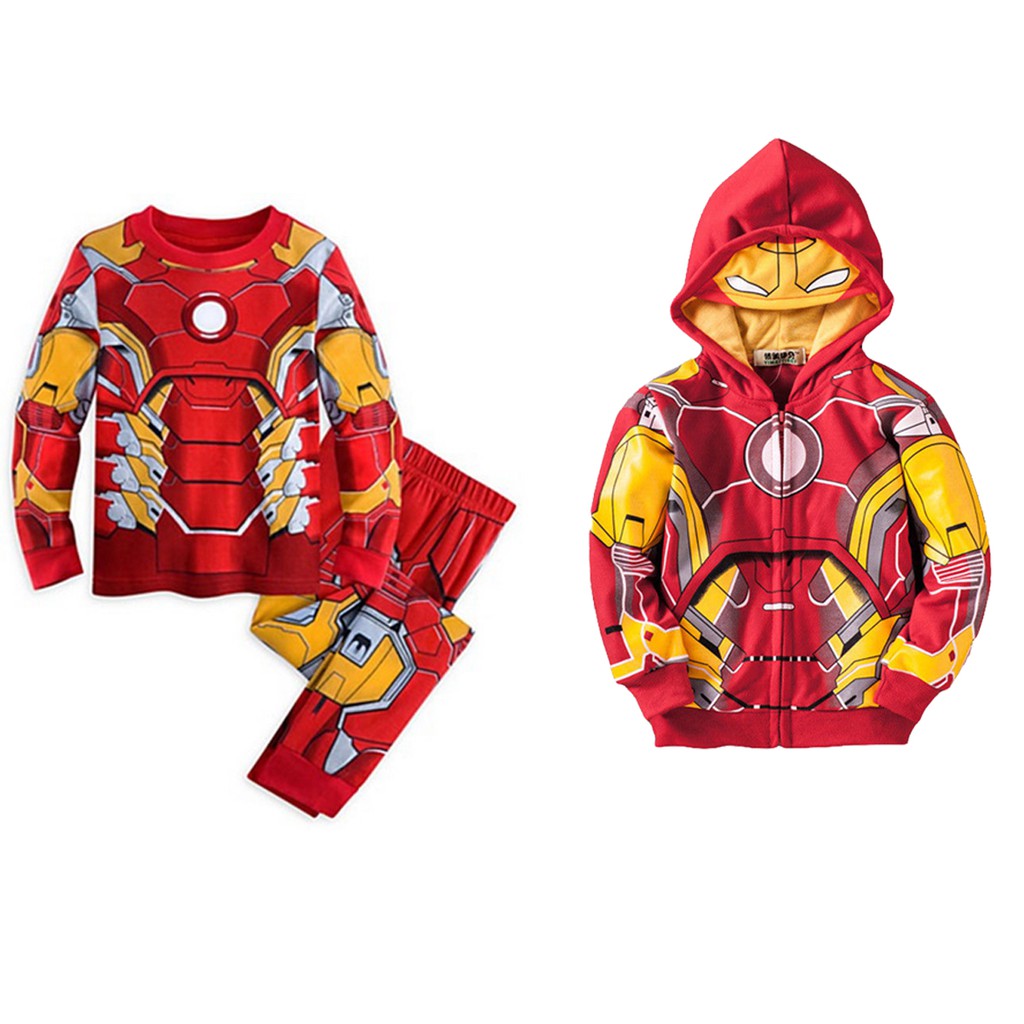 iron man hoodie toddler