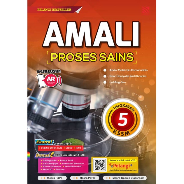 Amali Proses Sains Tingkatan 1 2 3 4 5 Kssm Dwibahasa Science Penerbitan Pelangi Buku Aktivity 2021 Shopee Malaysia