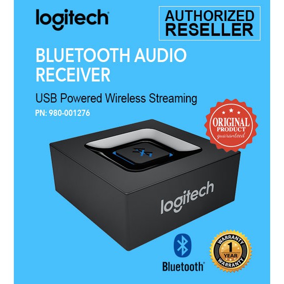 Logitech Audio Receiver Adapter For Bluetooth Wireless Streaming Usb Powered Shopee Malaysia