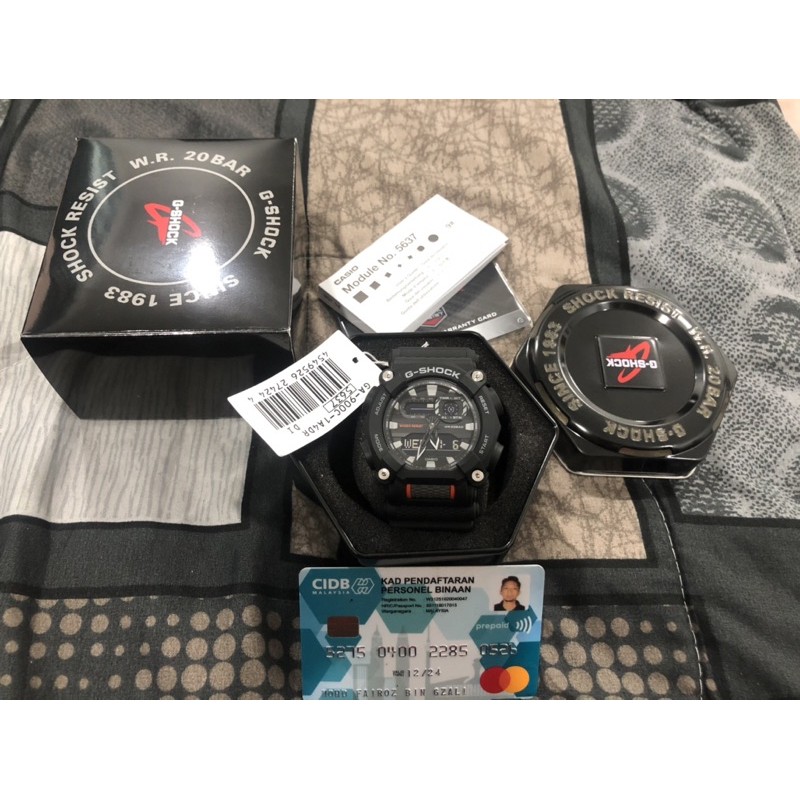 GShock Menteri Kewangan GA-900C-1A4