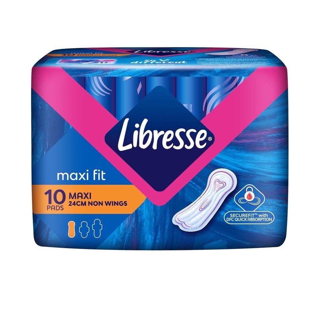LIBRESSE Non Wings Maxi Fit / Tuala Wanita / Sanitary Pad Maxi ( 24cm x