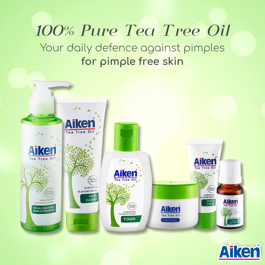 Aiken Krim Jerawat Pimple Cream 20 Gram Tea Tree Oil Spot Away Cepat Berkesan Shopee Malaysia