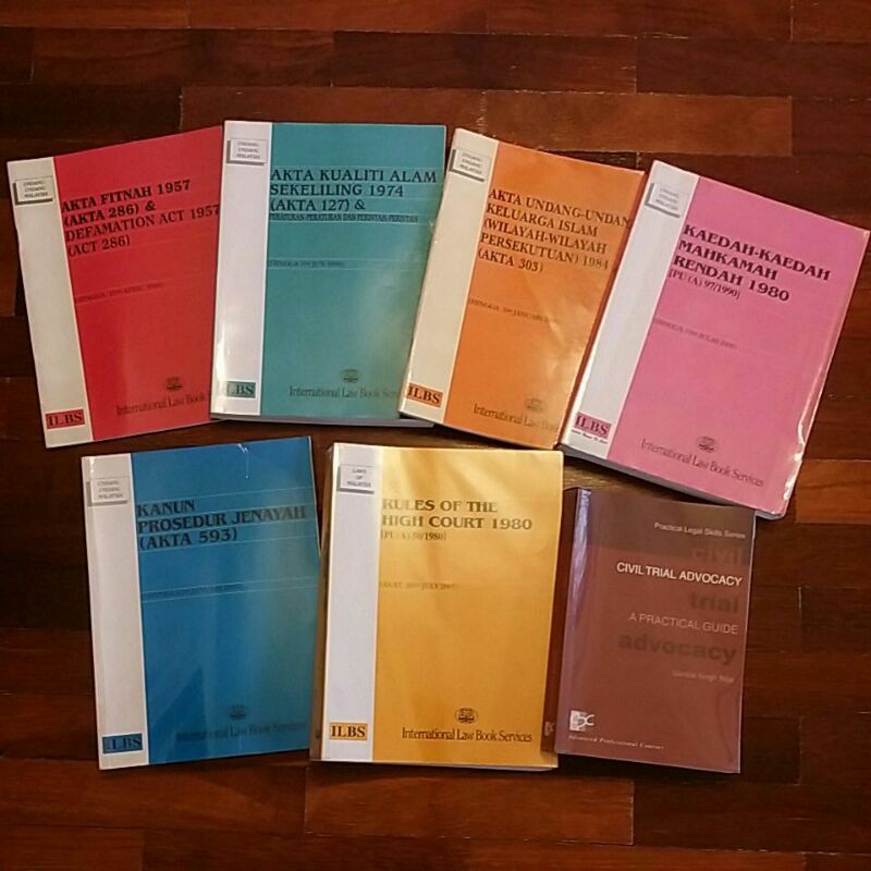 Buy [PRELOVED] Malaysia Laws Book [READY STOCK]  SeeTracker Malaysia
