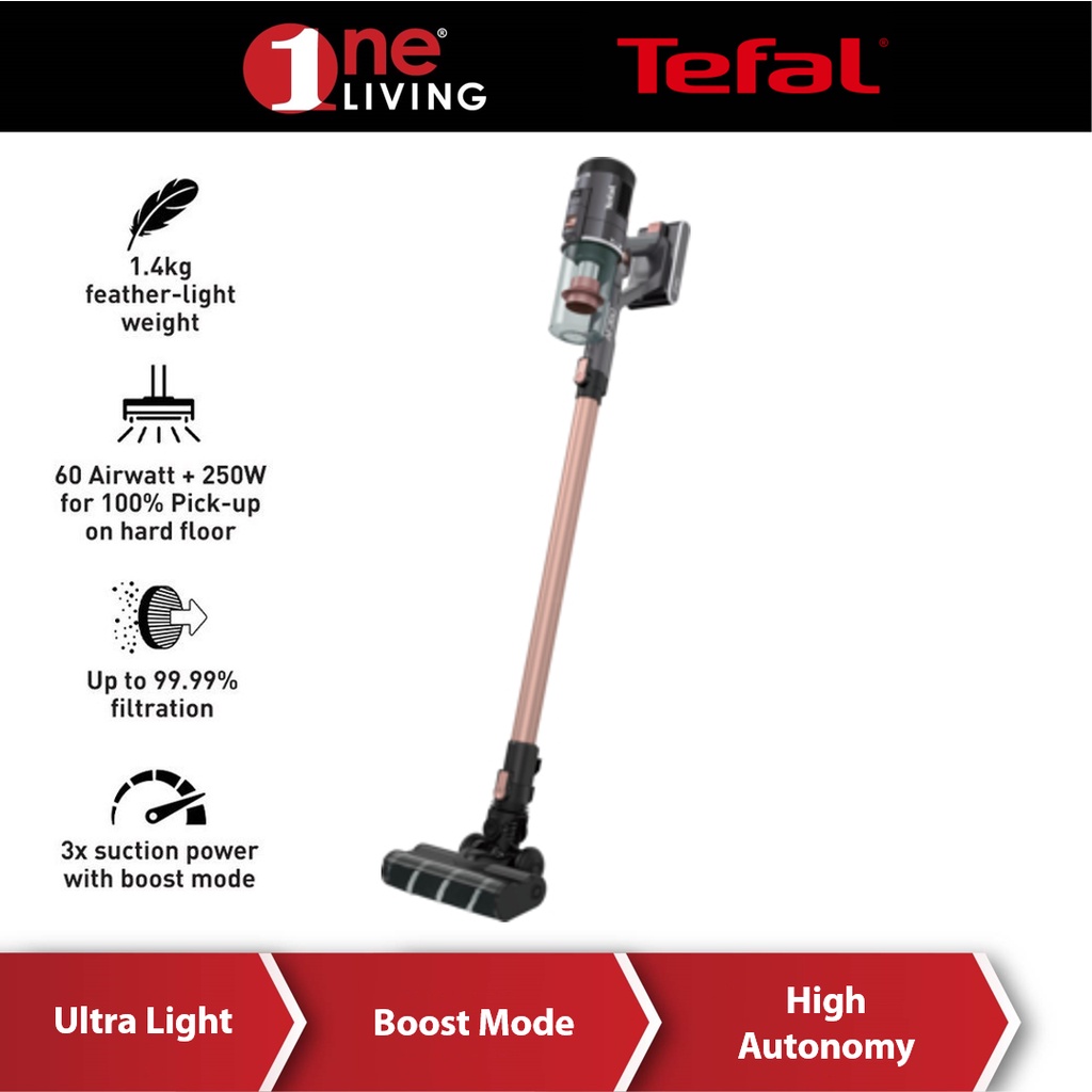 Tefal Air Force 360 Light Handstick Vacuum Cleaner TY5516 | Shopee Malaysia
