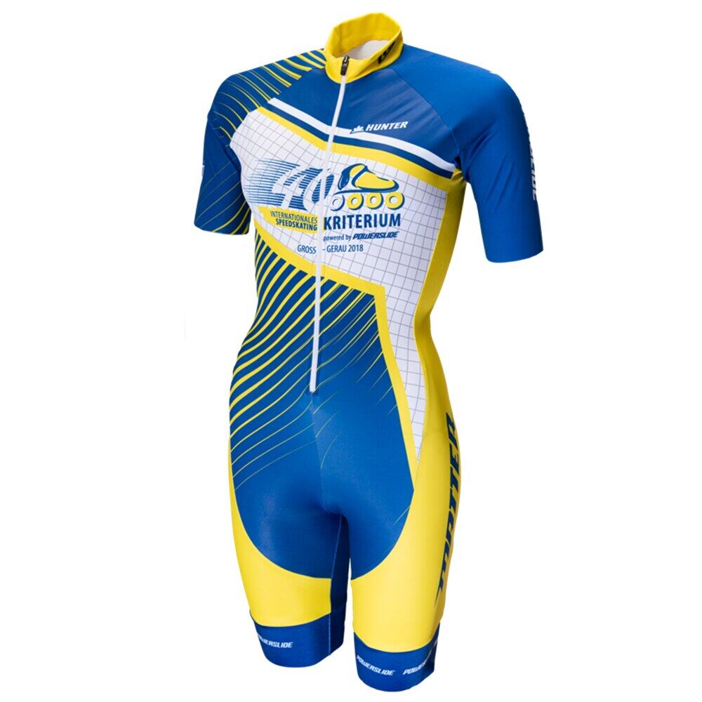 Powerslide Inline Roller Skate Speed Skinsuit Men Skating Suit Road