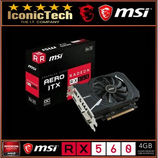 MSI Radeon RX 560 AERO ITX 4G OC | SAPPHIRE RX560-4G | GTX1050 Graphic Card  -Brand New and Demo Set