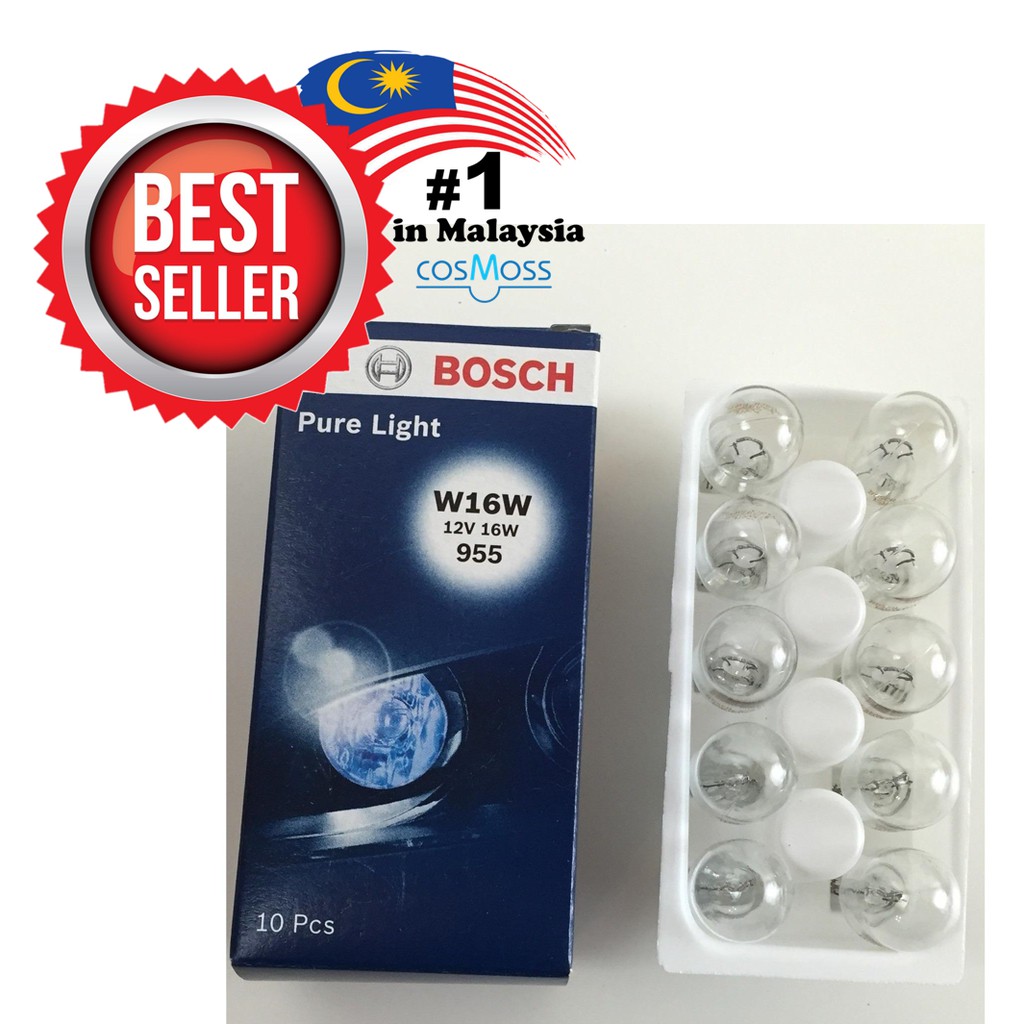 Produktbild von W16W 12v 16w Rot Hinten Nebel Rücklicht Glühlampe 921R 955