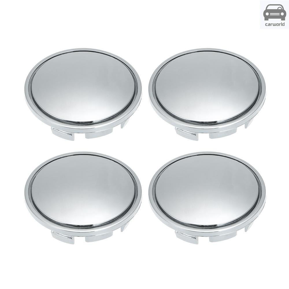 Black/Silver Finish Car Accessories Set of 4 ABS Hub Cap with 10 Spokes - 16 in IPS Venom Universal Fit Wheel Cover 