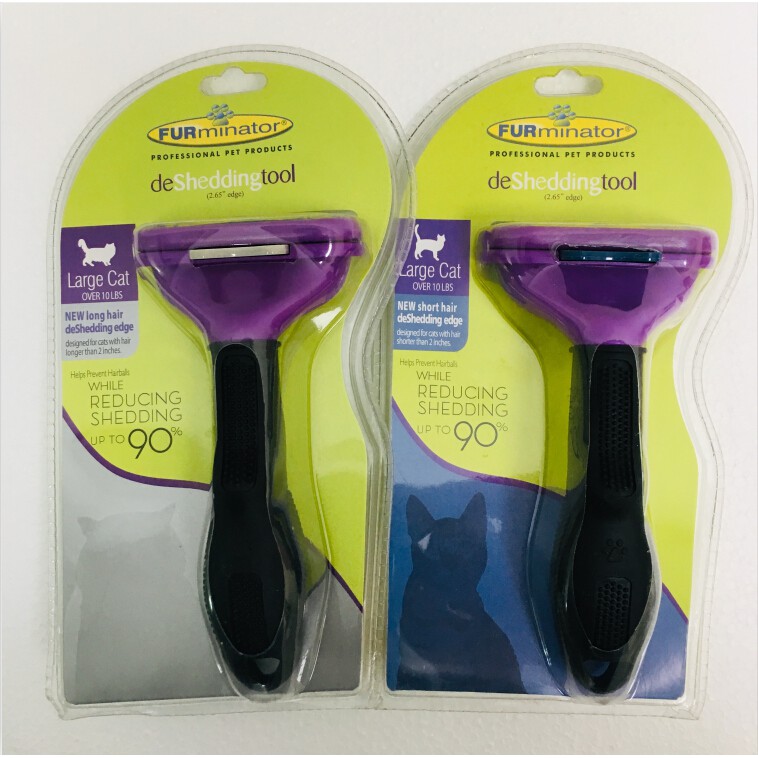 Cat Brush Furminator Long Or Short Hair Deshedding Tool For Cats