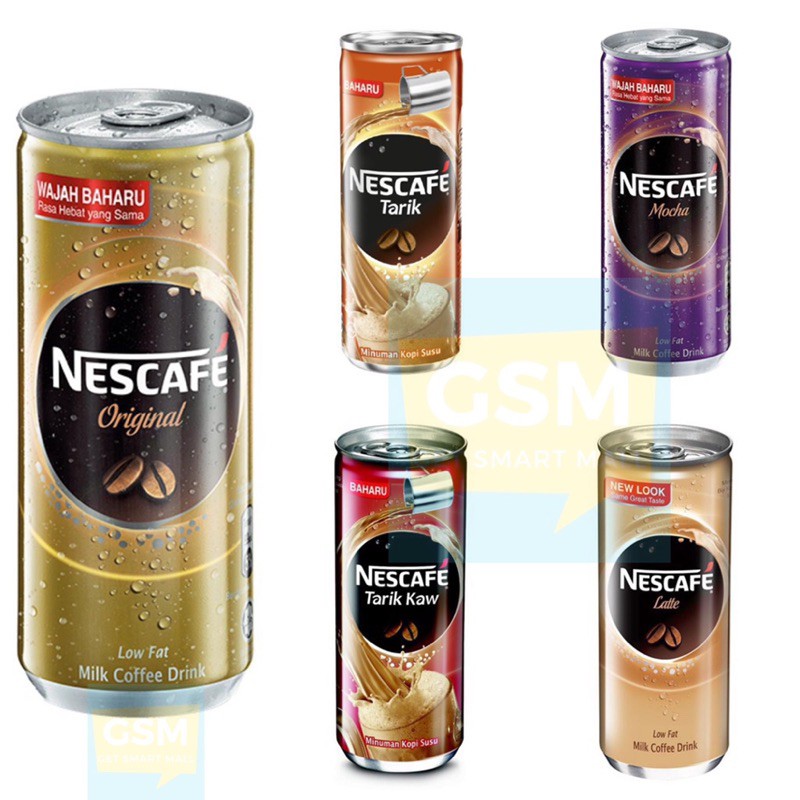 Nestle Nescafe coffee Tin / Can (240ml) | Shopee Malaysia