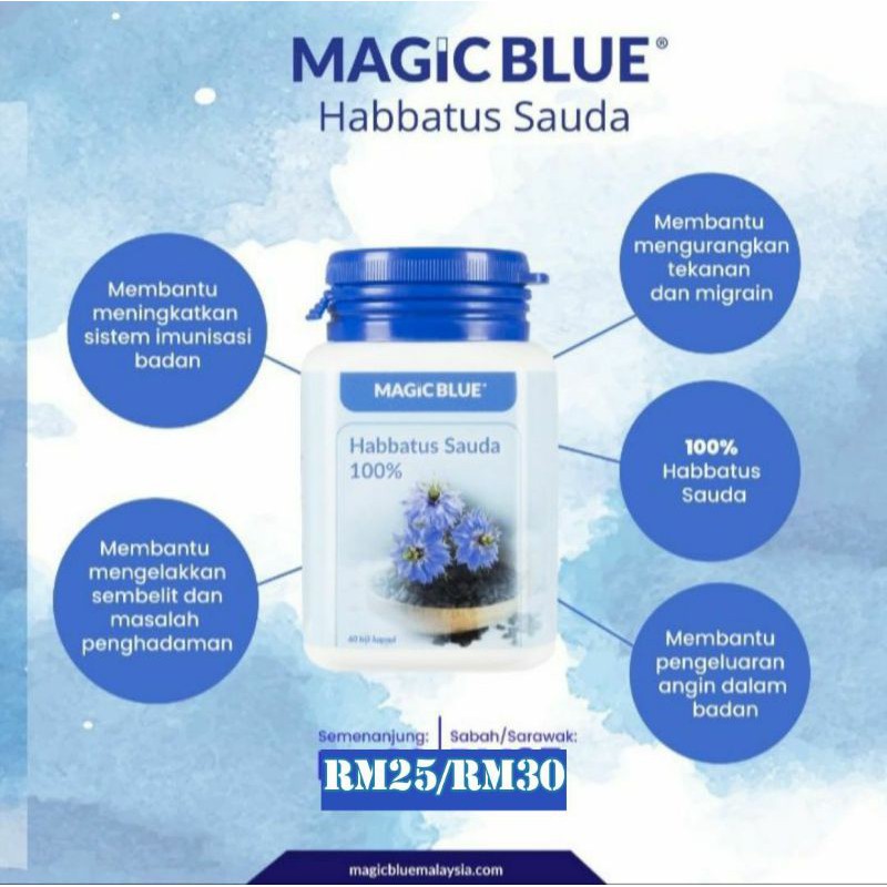 Blue magic habbatus sauda Kesan Sampingan