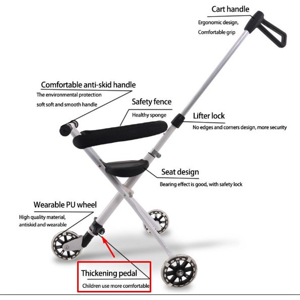 magic stroller shopee