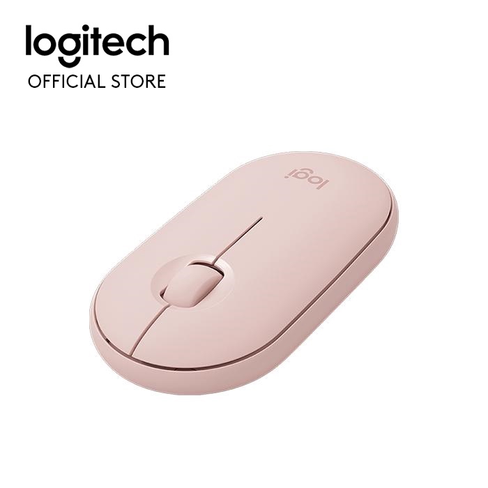 Logitech M350 Pebble Wireless Mouse Bluetooth Silent Quiet Click For Laptop Notebook Pc Mac Rose 910 Shopee Malaysia