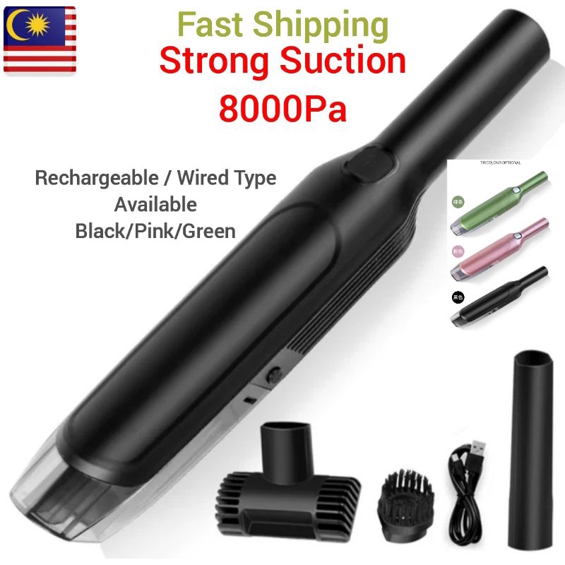 Rechargeable Wireless Cordless Vacuum Cleaner Portable Handheld Car