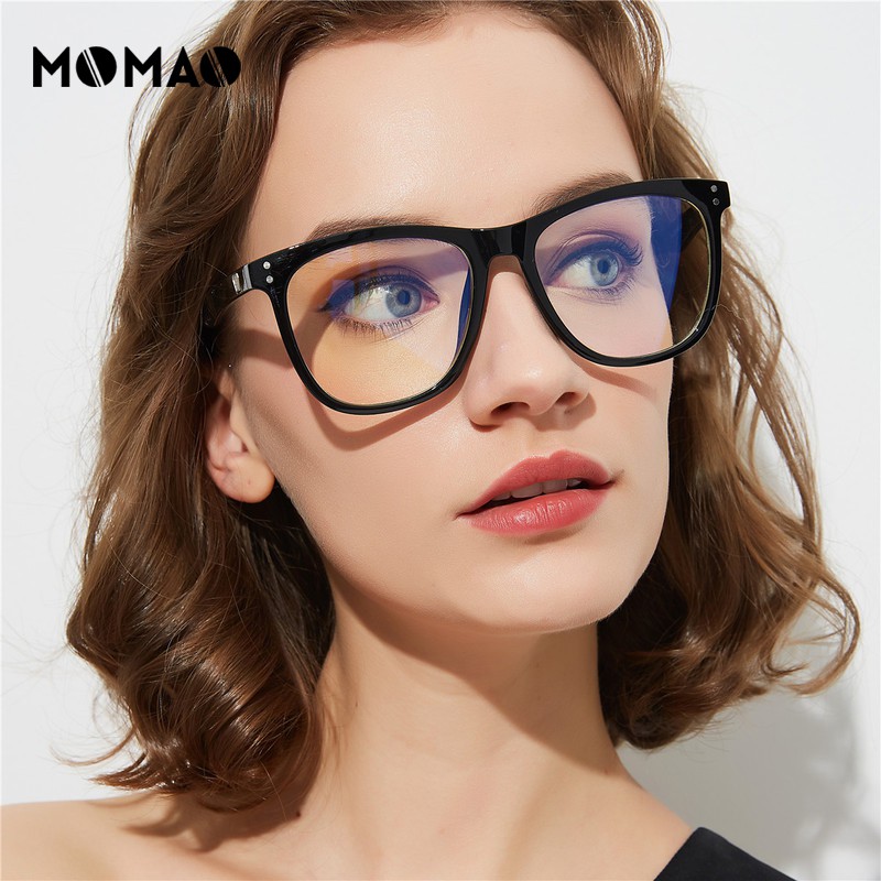 large black frame glasses