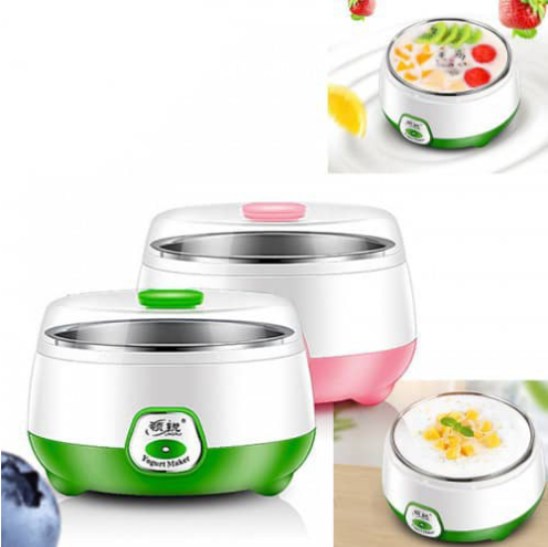 1L Electric Automatic Yogurt Maker Machine Yoghurt DIY Tool Stainless Steel