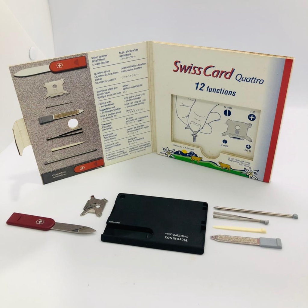 Victorinox Swiss Card Quattro Shopee Malaysia