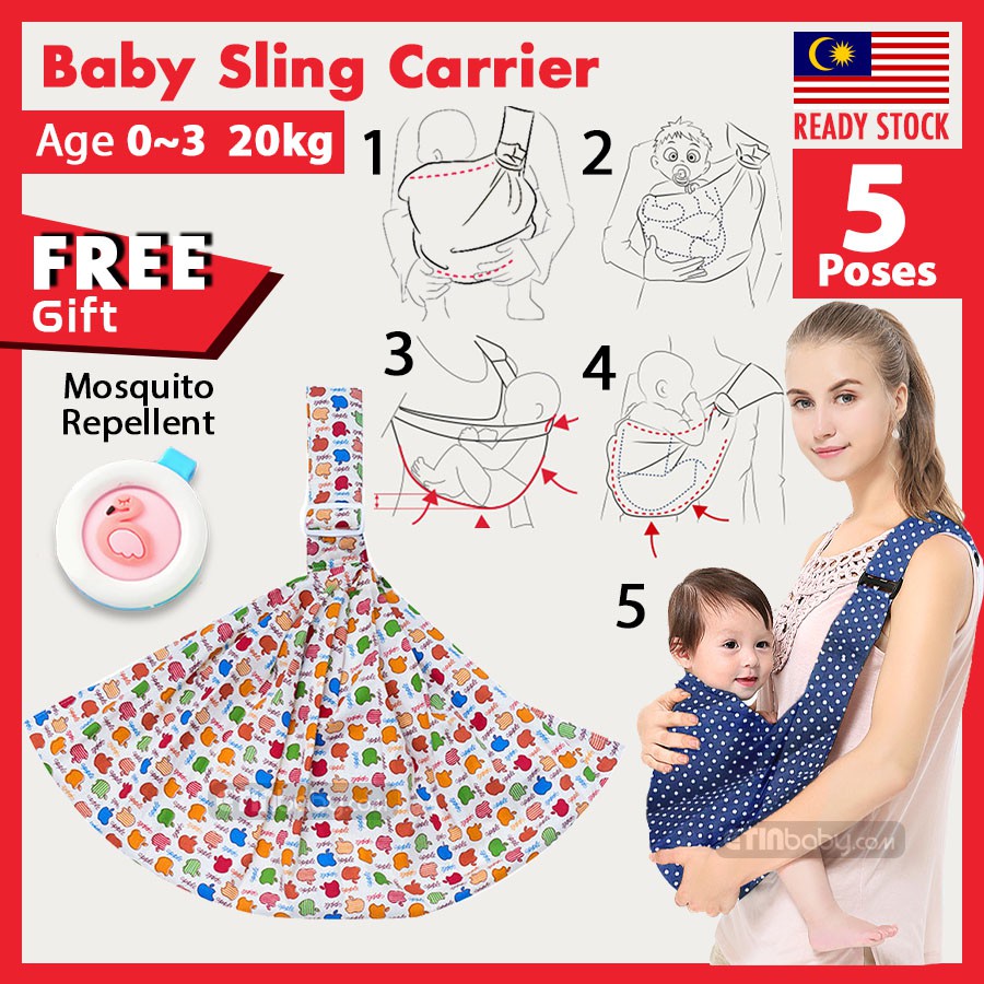 sling baby wearing