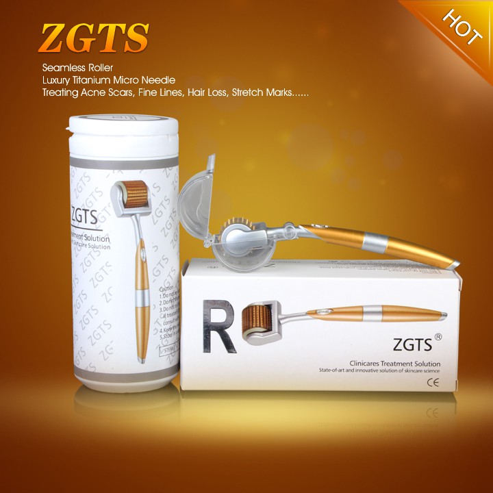 ZGTS 192 Titanium Needles Micro Needle Derma Roller Surface anti-aging  anti-wrinkle Hair loss treatment regrowth hair restoration beard growth |  Shopee Malaysia