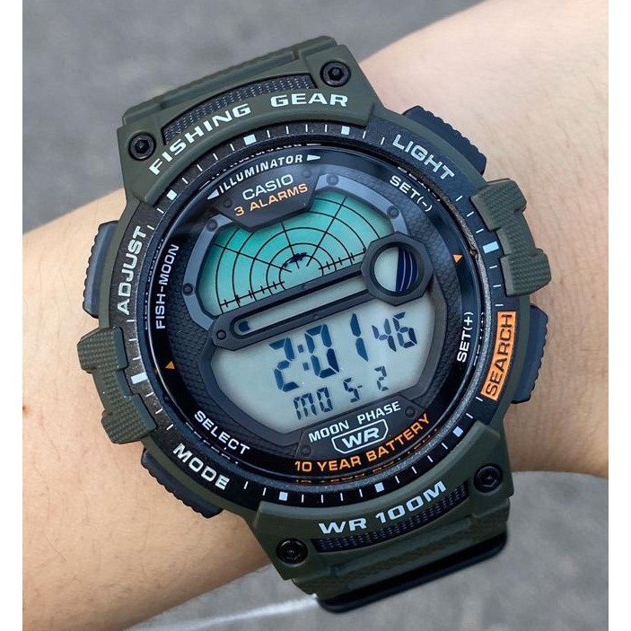 casio fish watch