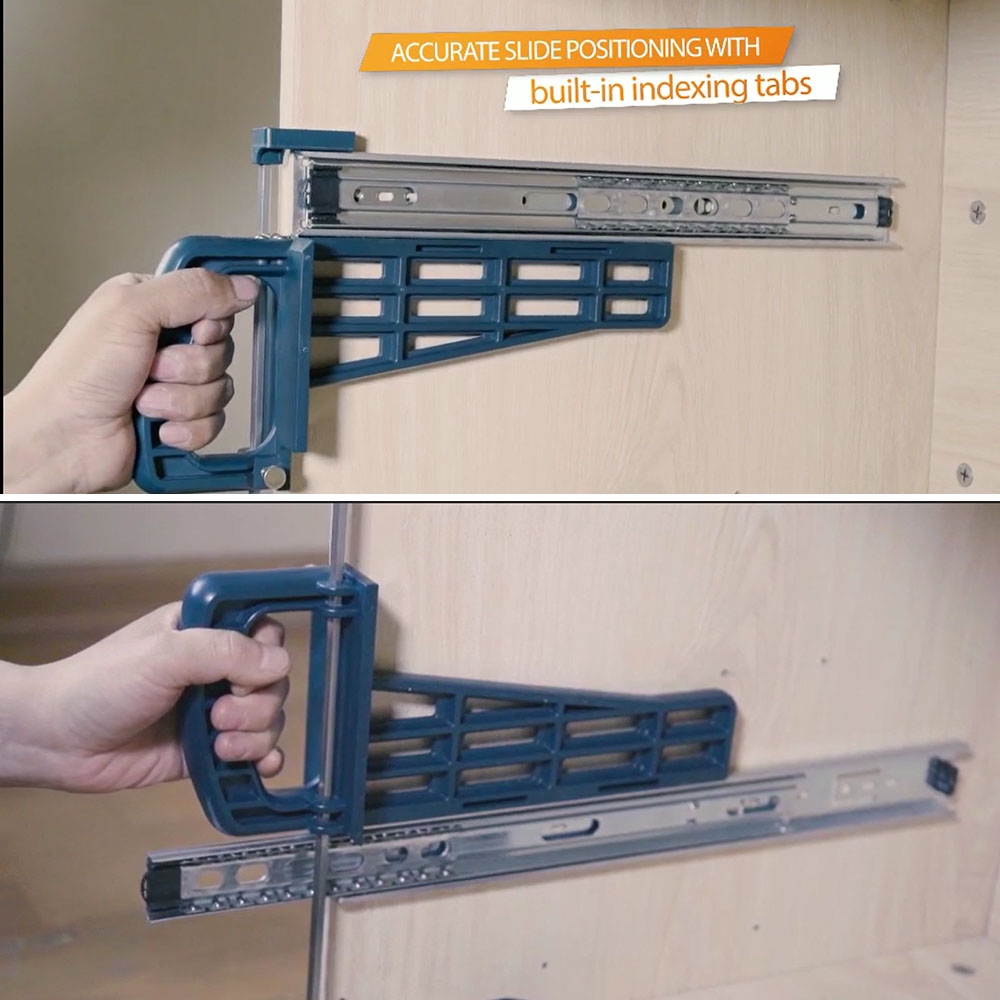 Magnetic Drawer Slide Jig Set Mounting Tool For Cabinet Furniture