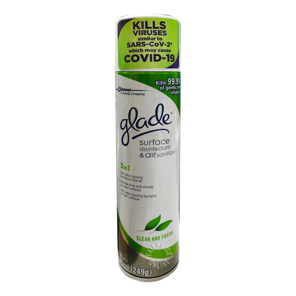 Glade Disinfectant Spray 300ml Shopee Malaysia