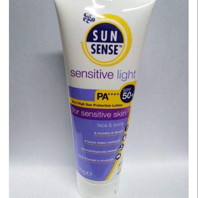 sunsense sensitive spf 50