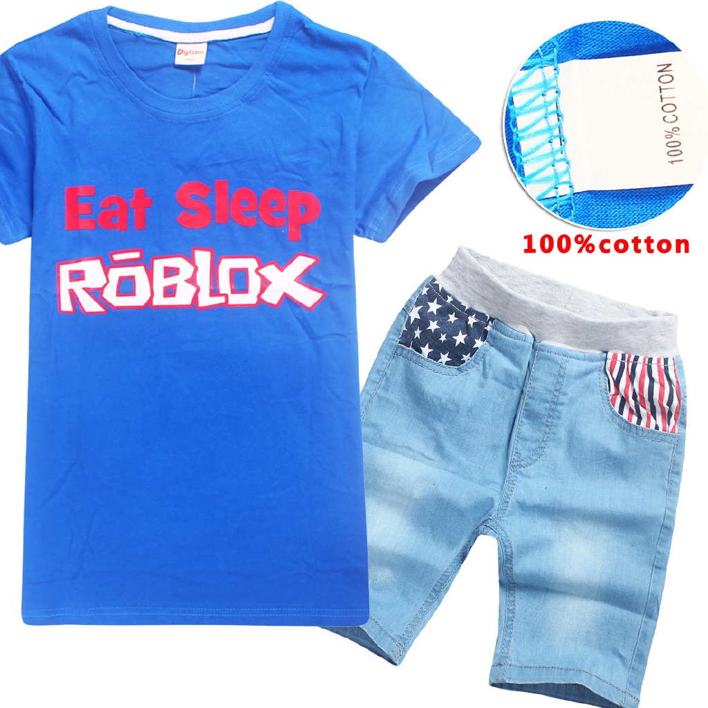 100 Cotton 6 14 Year Old Boy Summer Jeans Set Up Roblox - 100 cotton 6 14 year old boy summer jeans set up roblox