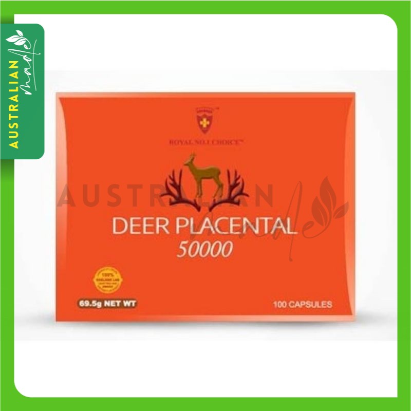 Buy Wealthy Health Royal No 1 Deer Placenta 100 Capsules Seetracker Malaysia