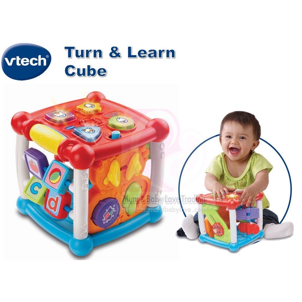 vtech turn & learn cube