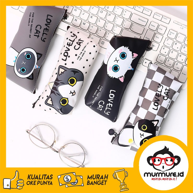 MURMURE.ID | PENCIL CASE LOVELY CAT PC002
