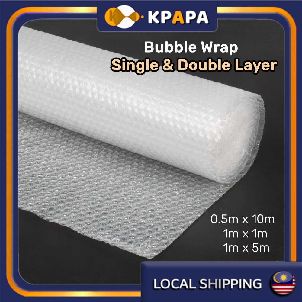 Bubble Bubbles Wrap Wraps courier couriers Single Layer / DOUble Layer ...