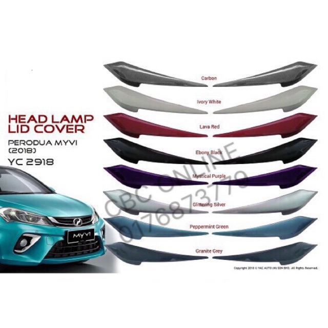 Perodua Myvi 2017 2019 Eye Lip Shopee Malaysia