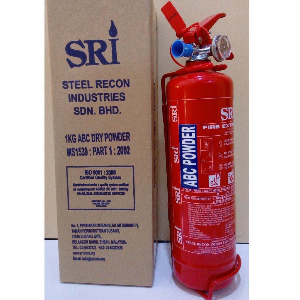 1kg fire extinguisher