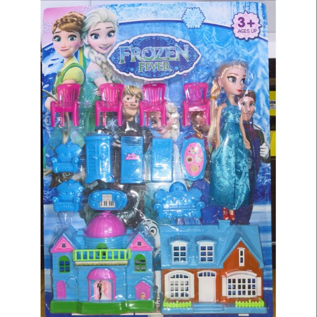frozen elsa doll house
