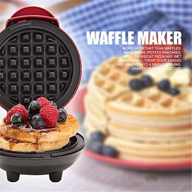 Electric Waffles Maker Bubble Egg Cake Oven Breakfast Waffle Machine Egg Cake Oven Pan Eggette Machine Mini Waffle Pot