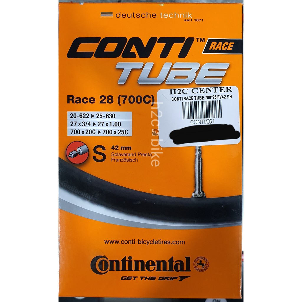 continental race tube 28