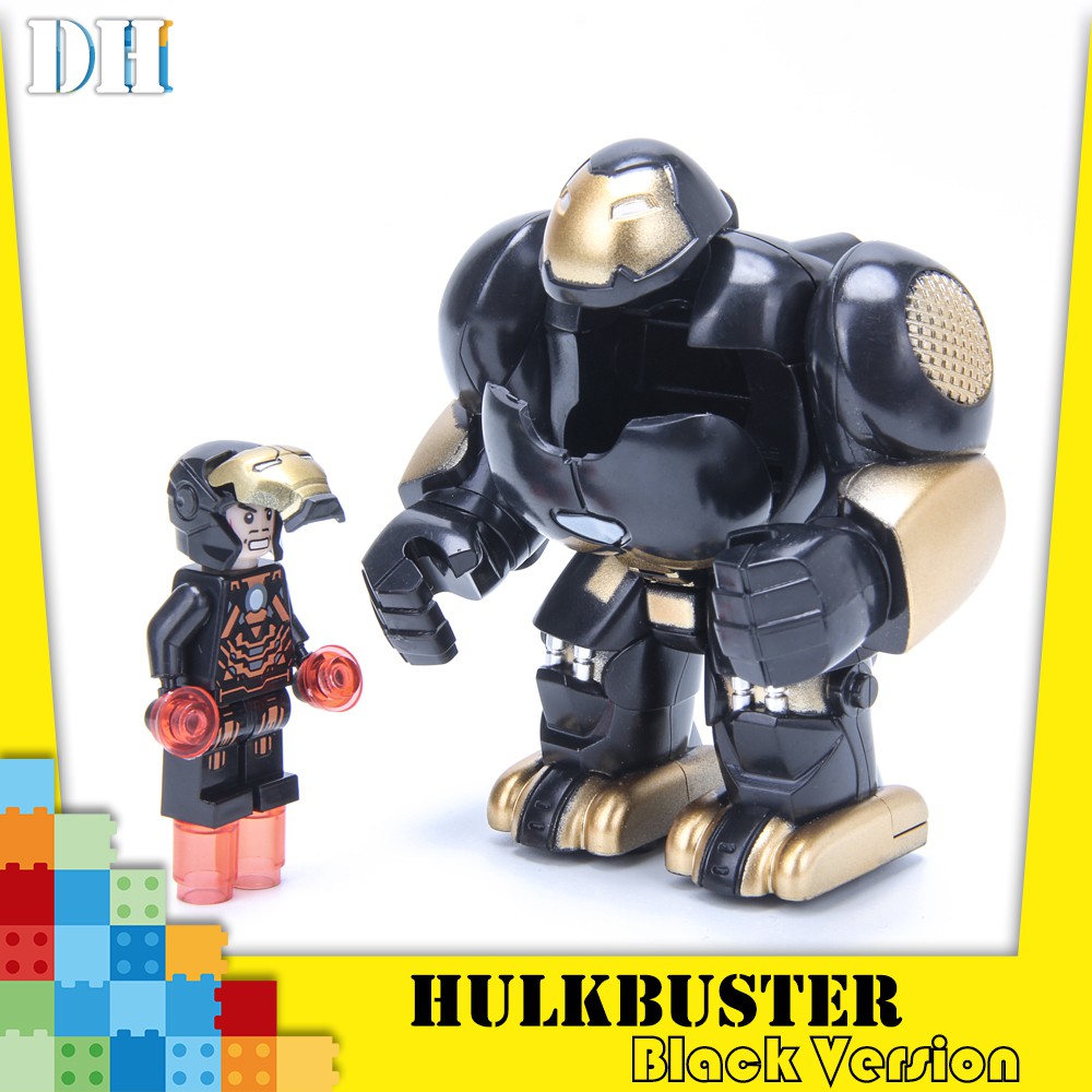 lego black iron man