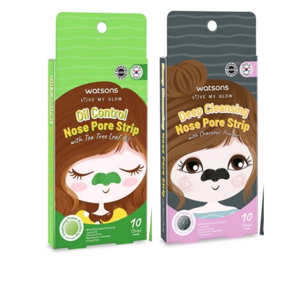 Watson Nose Pore Strip Blackhead Whitehead Mask Remover Blackheads