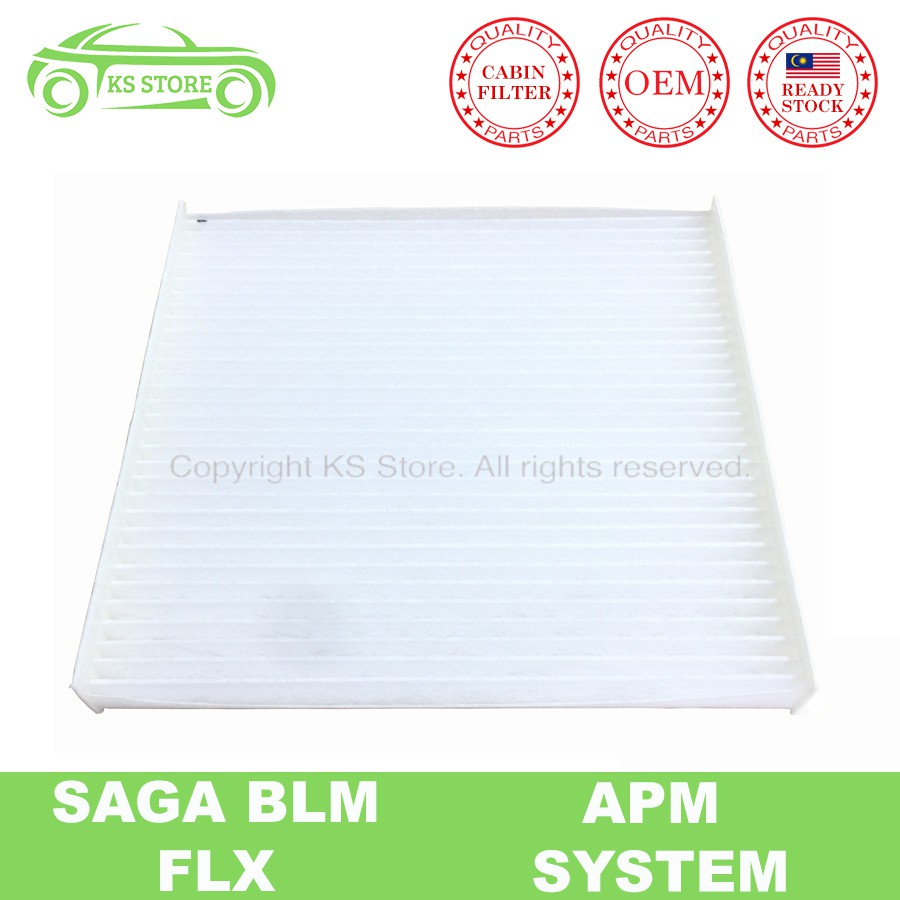 Saga BLM FLX Cabin Air Filter APM System Shopee Malaysia